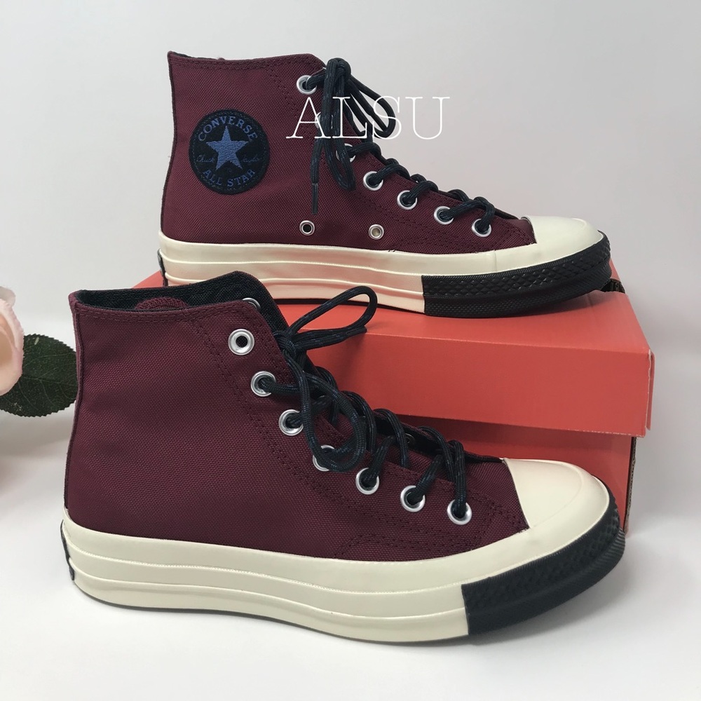 Converse Chuck 70 HI Dark Burgundy W AUTHENTIC - Picture 3 of 7